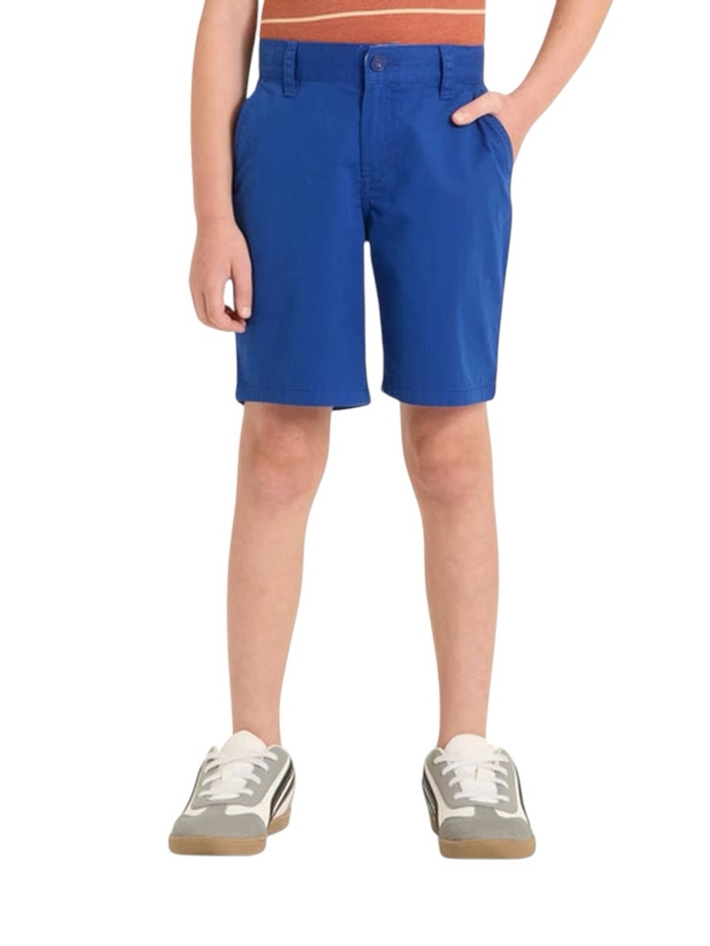 Cat & Jack Flat Front Chino Shorts w/ Adjustable Waist Band